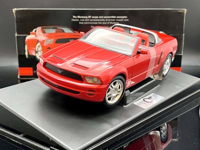 【MASH】絕版品特價 原廠 Shelby 1/18 Ford Mustang GT Concept 概念車敞篷紅