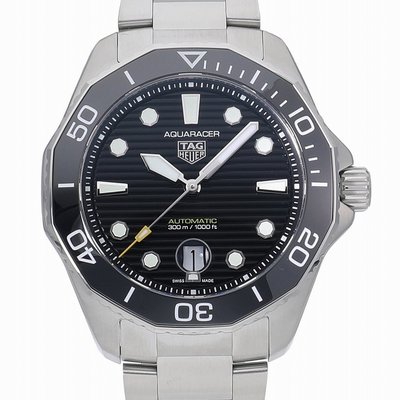 TAG HEUER WBP201A.BA063 泰格豪雅錶 機械錶 43mm 競潛系列 黑面盤 潛水錶 鋼錶帶 男錶