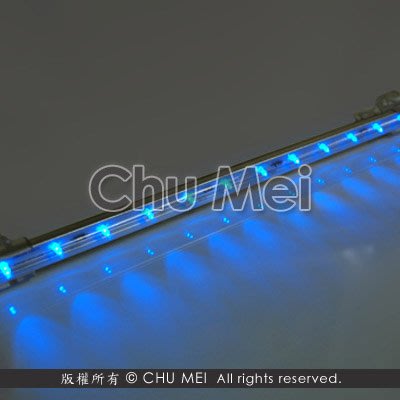 24V-30cm藍色LED旋轉櫃燈 - led 軟條燈 軟燈條 硬條燈 硬燈條 條燈 燈條 長條燈