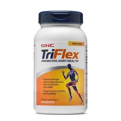 【萬家】正品保證 美國 GNC TriFlex 健安喜 優骨力 快速作用氨糖軟骨素 關節靈活120片