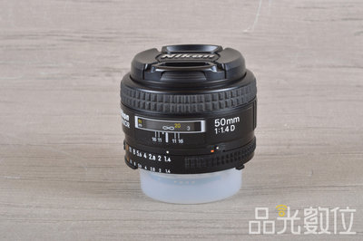 【品光數位】Nikon AF 50mm F1.4 D 大光圈 人像 定焦 #124996