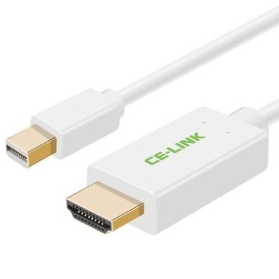 [CE-LINK] 蘋果 mini DP to HDMI 轉接線