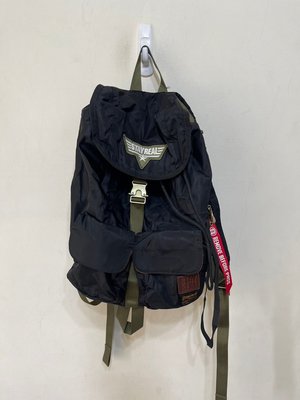 「 二手包 」 STAYREAL 後背包（黑）192