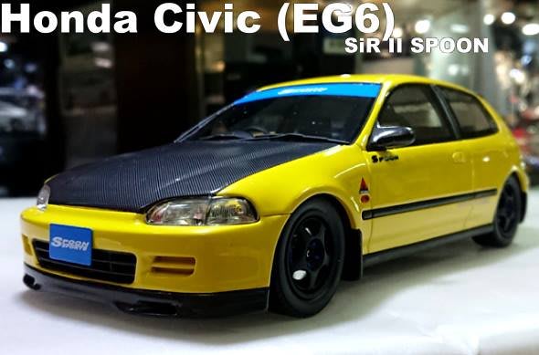 模型車收藏家的 Honda Civic Eg6 Sir Ii Spoon 1 18 Otto 免運可分期 Yahoo奇摩拍賣