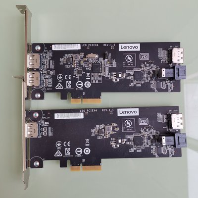 聯想/Lenovo PCI-E轉DP口擴展卡 現貨