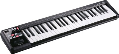 【三木樂器】全新 原廠公司貨 Roland A-49 A49 MIDI 鍵盤控制器 主控鍵盤 鍵盤 控制器 黑色