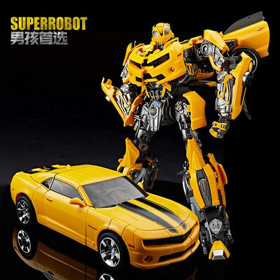 佑虎變形玩具戰錘黃蜂放大合金版8888D汽車機器人男孩模型MPM03