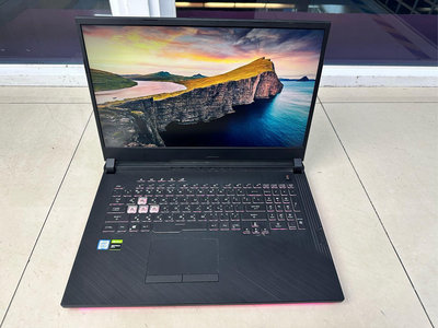 ☆【ASUS G731 G731GT 筆電】I7 9750H 256G+1TB 16G 獨顯 GTX1650 二手機 17吋