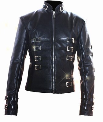 麥可傑克森, Michael Jackson~1985復古金屬黑色外套