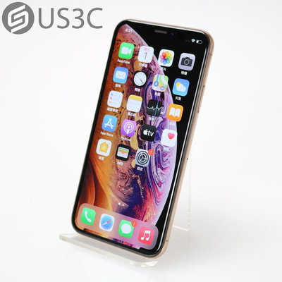 【US3C-桃園春日店】公司貨 蘋果 Apple iPhone Xs 64G 金 5.8吋 3D Touch Face ID UCare提供延長保固6個月
