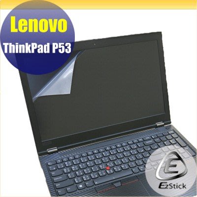 【Ezstick】Lenovo ThinkPad P53 靜電式筆電LCD液晶螢幕貼 (可選鏡面或霧面)