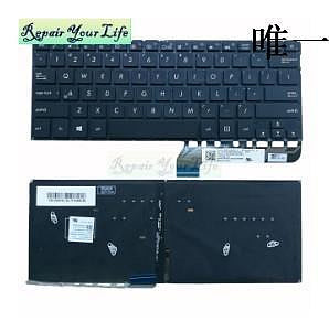 電腦零件ASUS 華碩 ZenBook UX305UAB UX430U UX306U鍵盤背光U4100 U306UA筆電