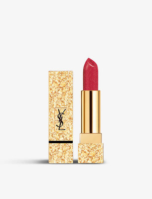 YSL 聖羅蘭 限量 奢華緞面唇膏 Rouge Volupte Shine Holiday Collector