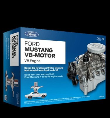 FRANZIS Ford Mustang V8 福特 野馬 V8 引擎模型
