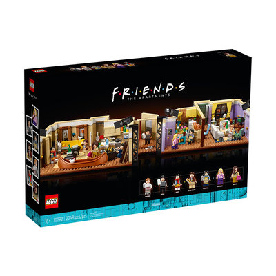 美國百分百【全新真品】LEGO 樂高 Friends 好朋友系列 10292 六人行公寓