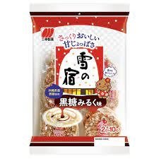 【享吃零食】日本 三幸製菓 黑糖雪宿 米果 仙貝