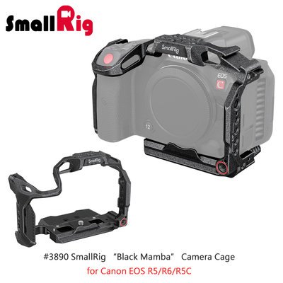 三重☆大人氣☆ SmallRig 3890 黑曼巴系列 相機 提籠 兔籠 for EOS R5 & R5C & R6