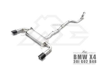 【YGAUTO】FI BMW G02 X4 30i 中尾段閥門排氣管 全新升級 底盤
