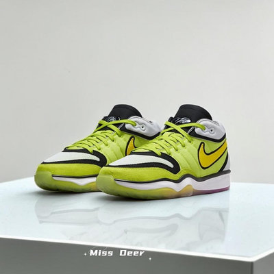 Nike Air Zoom GT Hustle 2 EP 螢光黃 黃色 男款 記憶緩震 籃球鞋 DJ9404300