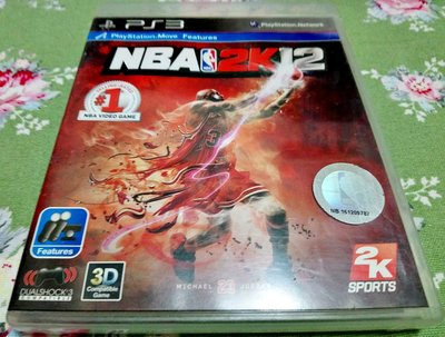 幸運小兔 PS3 NBA 2K12 英文版 美國職籃NBA PlayStation3