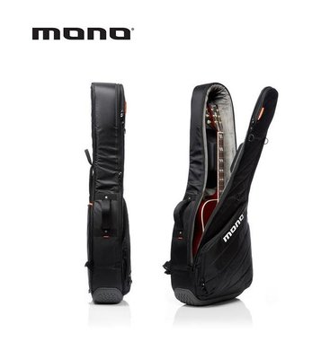 【現代樂器】現貨免運！美國MONO Vertigo M80-VAD-BLK 黑面灰底 木吉他專業琴袋