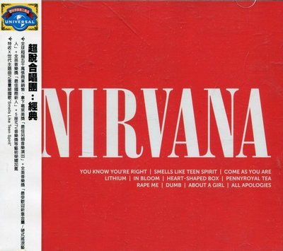 《絕版專賣》Nirvana 超脫合唱團 / Icon 經典 精選特輯 (歐版.側標完整)