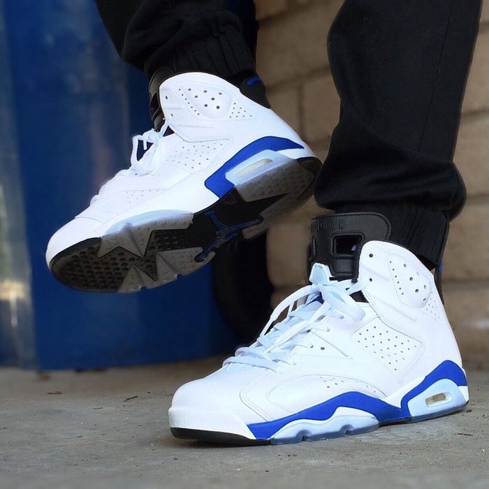 blue jordan 6 retro