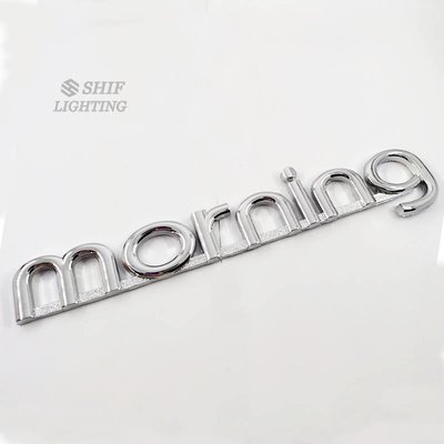 早晨徽標裝飾著起亞早晨的尾巴-飛馬汽車
