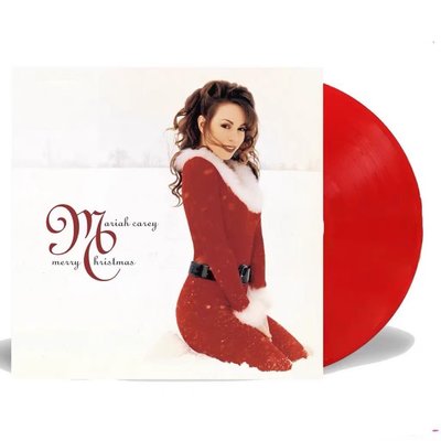 現貨 Mariah Carey Merry Christmas 限量紅膠LP 黑膠 圣誕節禮物