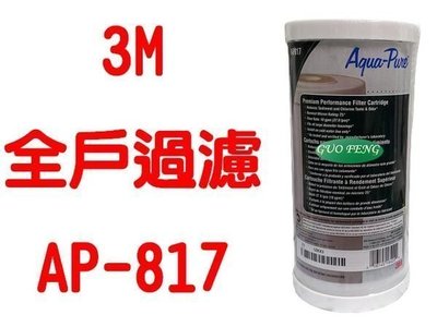 [源灃淨水]3M AP-817 全戶過濾淨水器濾心 10吋大胖適用濾博士 $2200/支