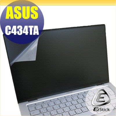 【Ezstick】ASUS C434 C434TA 特殊規格 靜電式筆電LCD液晶螢幕貼 (可選鏡面或霧面)