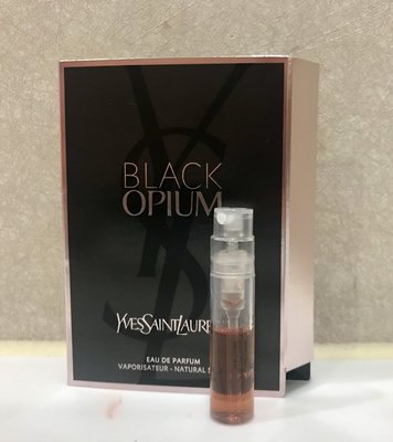 ☆LUXY SHOP ☆YSL系列~YSL Black Opium 黑鴉片女性淡香精~針管