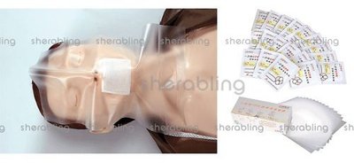 (ME-B_011)一次性CPR訓練屏障消毒面膜心肺復甦面膜50片盒
