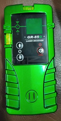 【榮展五金】台灣製造 GR-85G綠光雷射接收器 綠光墨線儀接收器 戶外適用接收器 綠光雷射水平儀接收器 綠光雷射墨線儀