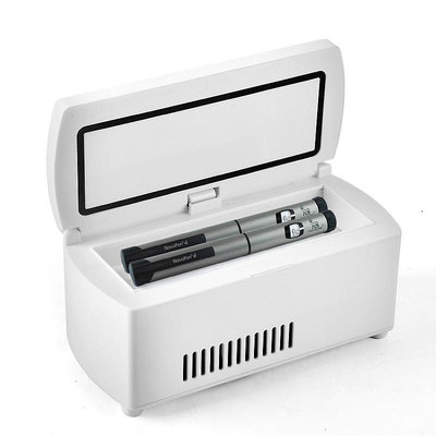 車用冰箱胰島素疫苗冷藏盒便攜迷你小冰箱干擾素疫苗冷藏保溫箱車載充電