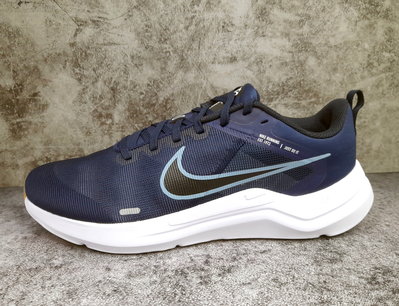 大尺碼 13號14號 Nike 慢跑鞋 Downshifter 12 男鞋 深藍 透氣 緩震  DD9293-400