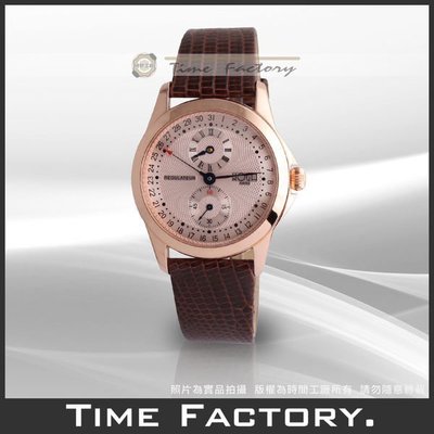 【時間工廠】全新原廠正品 HOGA 手上鍊典雅金面皮帶機械錶 HG-868