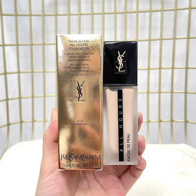 代購 YSL聖羅蘭恆久完美無暇粉底液 All Hours Foundation 25ml