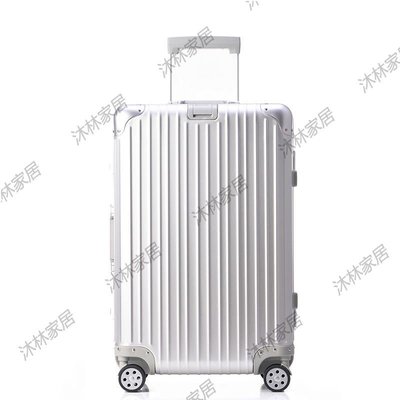 小米全鋁鎂合金行李箱男生萬向輪金屬商務拉桿箱女出國登機旅行箱全鋁行李箱-促銷