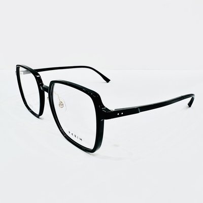 《名家眼鏡》PARIM 派麗蒙時尚設計款大方框黑色膠框84012 B1