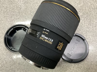 [保固一年][高雄明豐] Sigma 105mm F2.8 DG MACRO EX for Sony A [H1808]