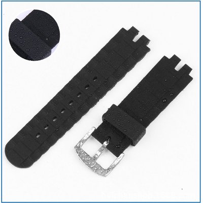卡西歐 PRW-3000 PRW3100 6000 6100Y 矽膠錶帶黑色矽膠男士配件錶帶錶帶