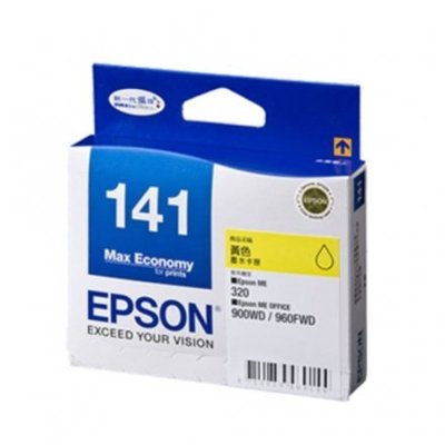 【現貨】EPSON NO.141 原廠黃色墨水匣(T141450) 適用ME320/ME340/900WD/960FWD