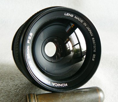 【悠悠山河 】FUJI FX,M4/3直上-同新品 Leica味 KONICA HEXANON AR 35mm F2.8