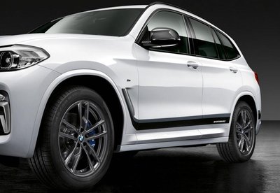 【樂駒】BMW 原廠 G01 X3 M Performance 車身貼 改裝 精品 空力 貼紙  加裝 套件