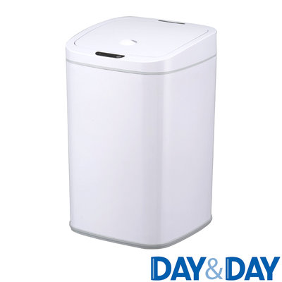 I-HOME 日日 DAY&DAY V1016L 感應式垃圾桶 方形垃圾桶 白色垃圾桶 垃圾桶 免運