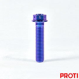 [屏東-晟信二輪] PROTI 鍛造鈦合金螺絲 M8L35-H01-B 適用:M8x35mm