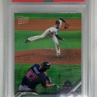 2023 Topps Now WBC71 Ohtani 對決Trout PSA10 大谷翔平鱒魚經典賽WBC