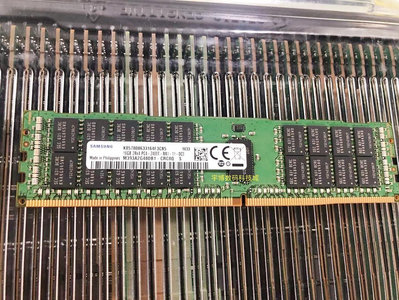 三星 16G 2RX4  PC4-2400T ECC REG伺服器記憶體條DDR4 2400 RDIMM