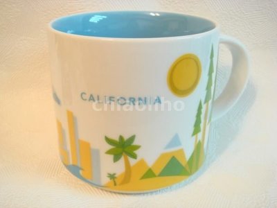 【  Starbucks 星巴克 】美國 CALIFORNIA  加州城市馬克杯 (35)